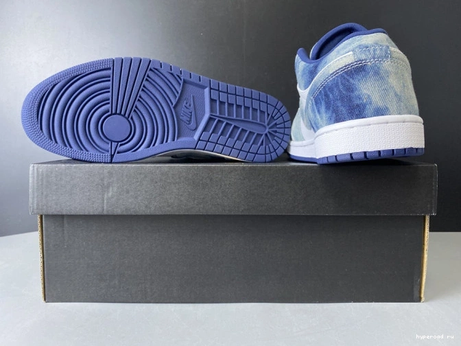 1 CZ8455-100 Low Washed Denim Air Jordan 1206